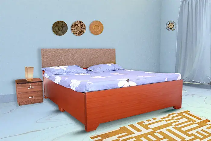 TR Caramel King Storage Bed